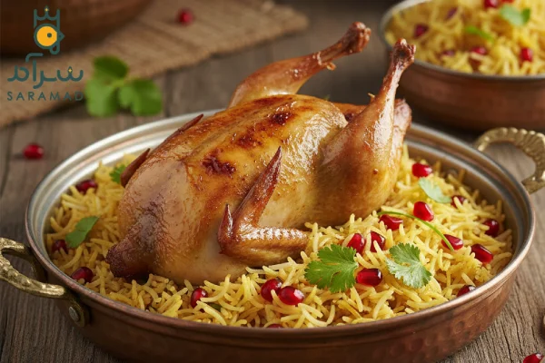 بلدرچین در فر
