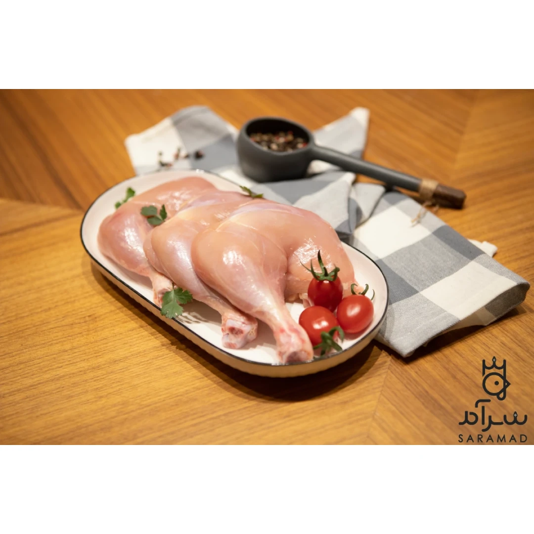 ران مرغ بدون پوست